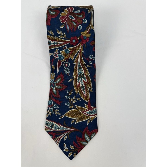 Other - Neck Tie by Camden court - Blue‎ Floral Design